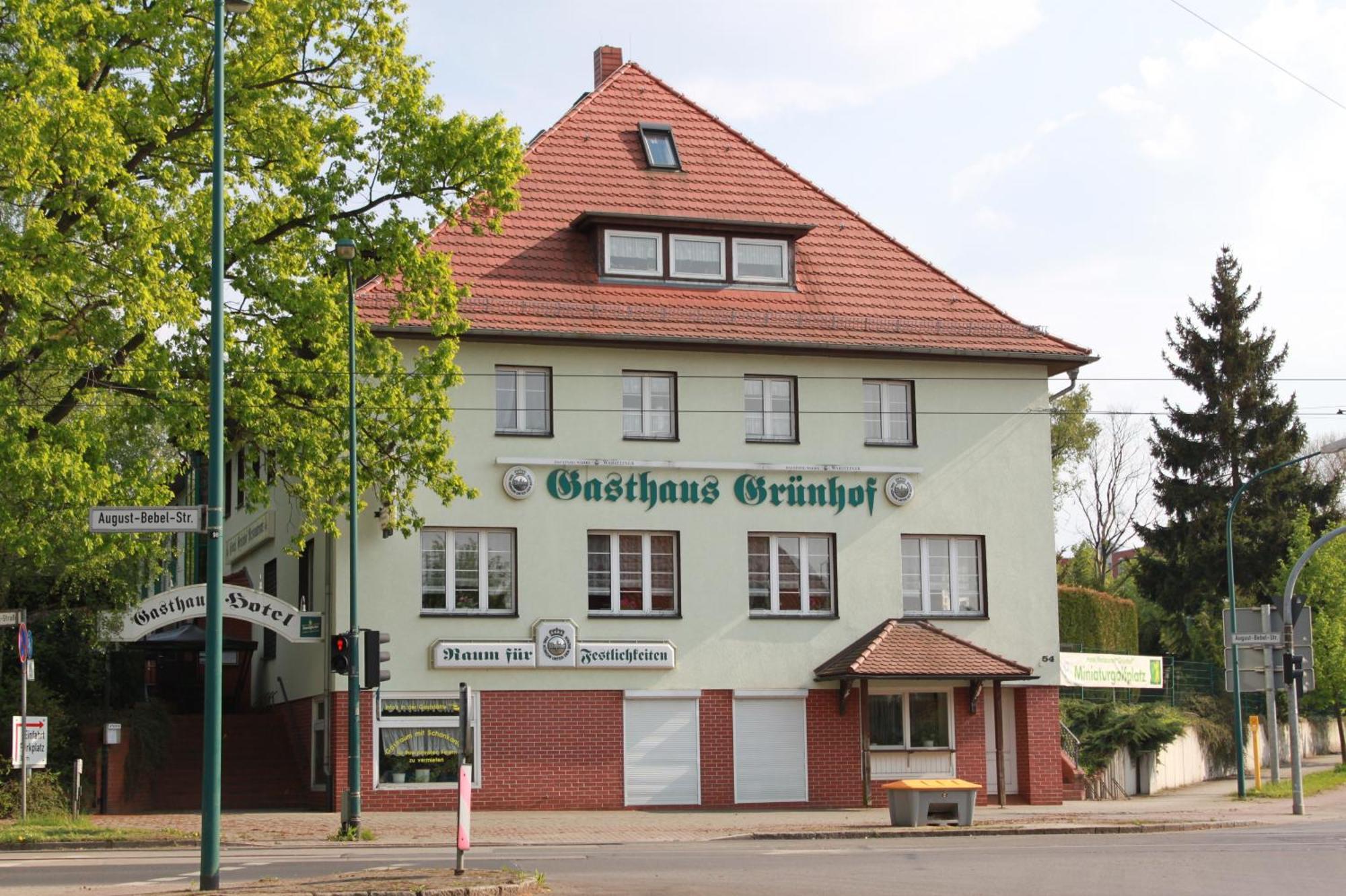 Gasthaus & Hotel Gruenhof Frankfurt  Esterno foto